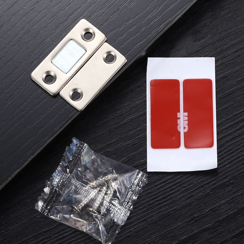Set Nam châm Giữ cửa tủ quần áo/cửa chính - Không cần khoan lắp