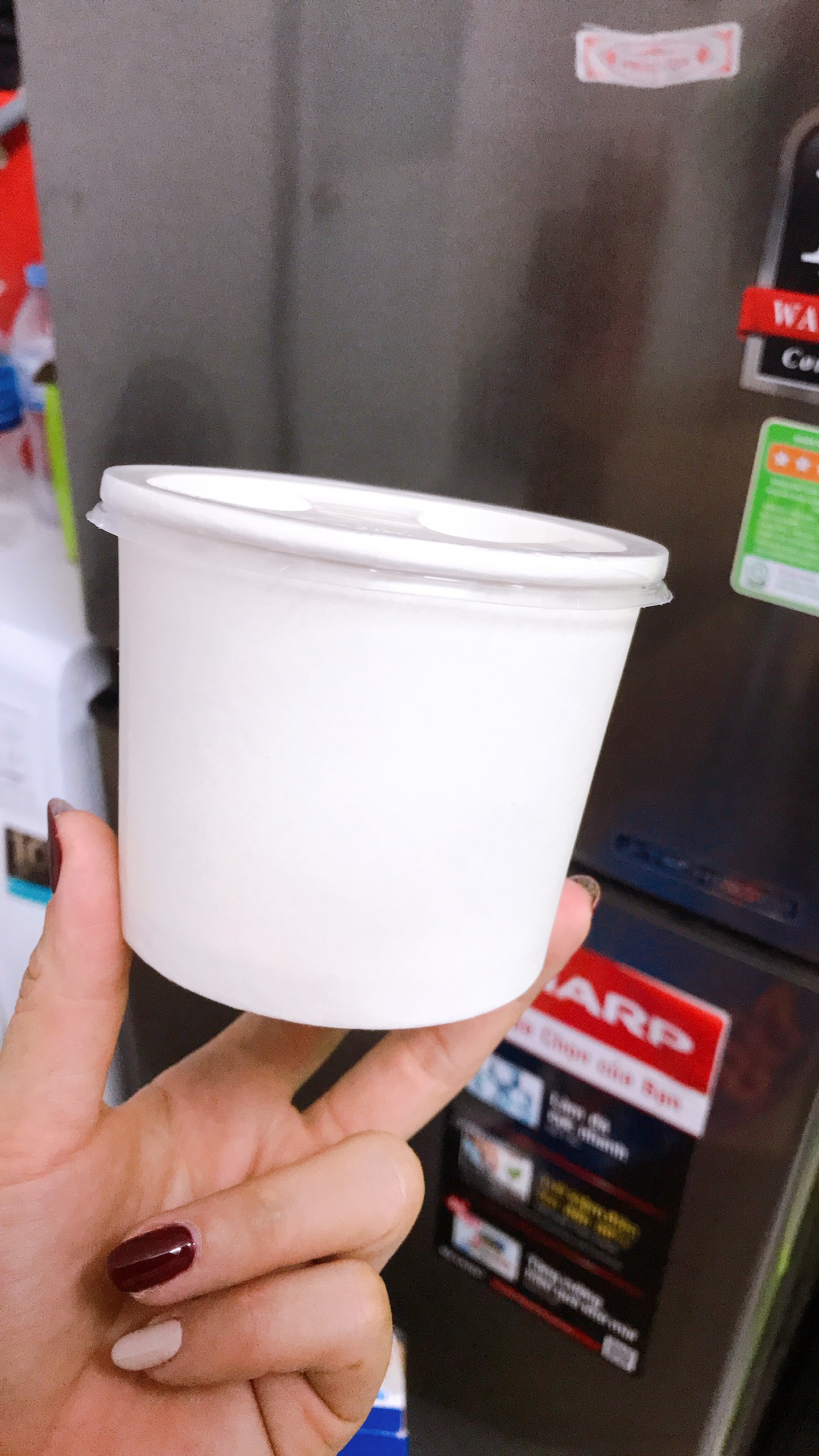100 tô giấy 300ml - tô giấy trắng 10oz - tô giấy 300ml đựng chè - tô giấy 300ml dùng đựng súp
