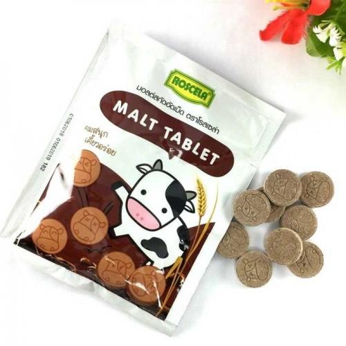 [HCM]Kẹo Sữa Bò Milk Tablet vị socola 10g - Thái Lan