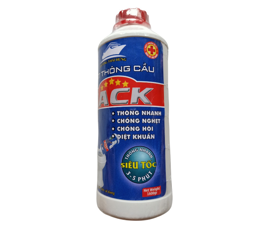Chất Thông Cầu JACK Siêu Mạnh 1,5kg - Xử lý tắt nghẽn siêu tốc 3-5 phút