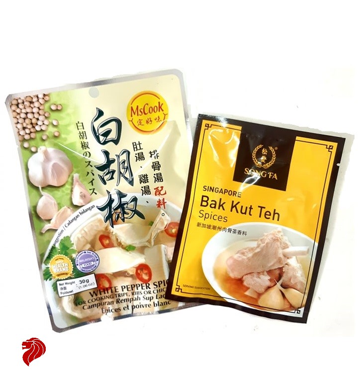 [HCM]COMBO GIA VỊ BAK KUT TEH SONG FA & CANH HẦM TIÊU TRẮNG MSCOOK