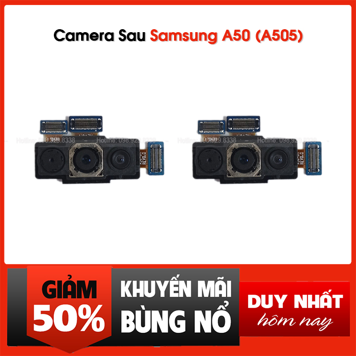 Camera sau samsung a50 / a505 zin - cam sau zin bóc máy của điện thoại samsung galaxy a505