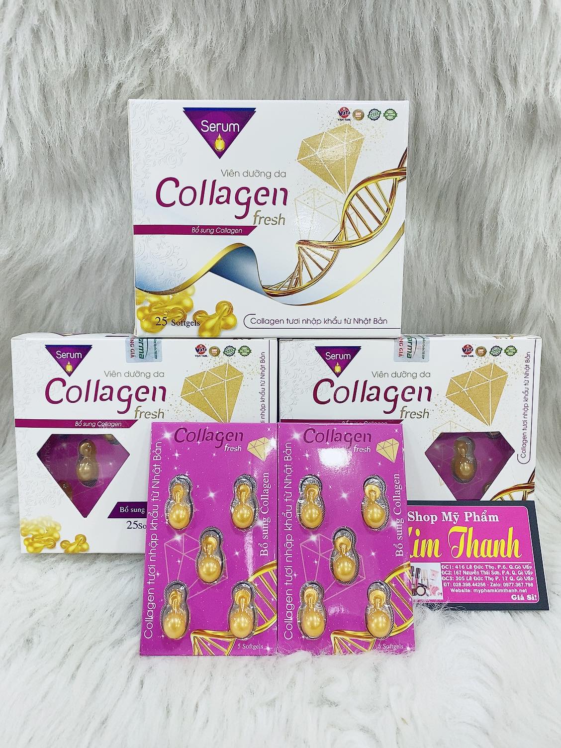 Viên dưỡng da Collagen Fresh