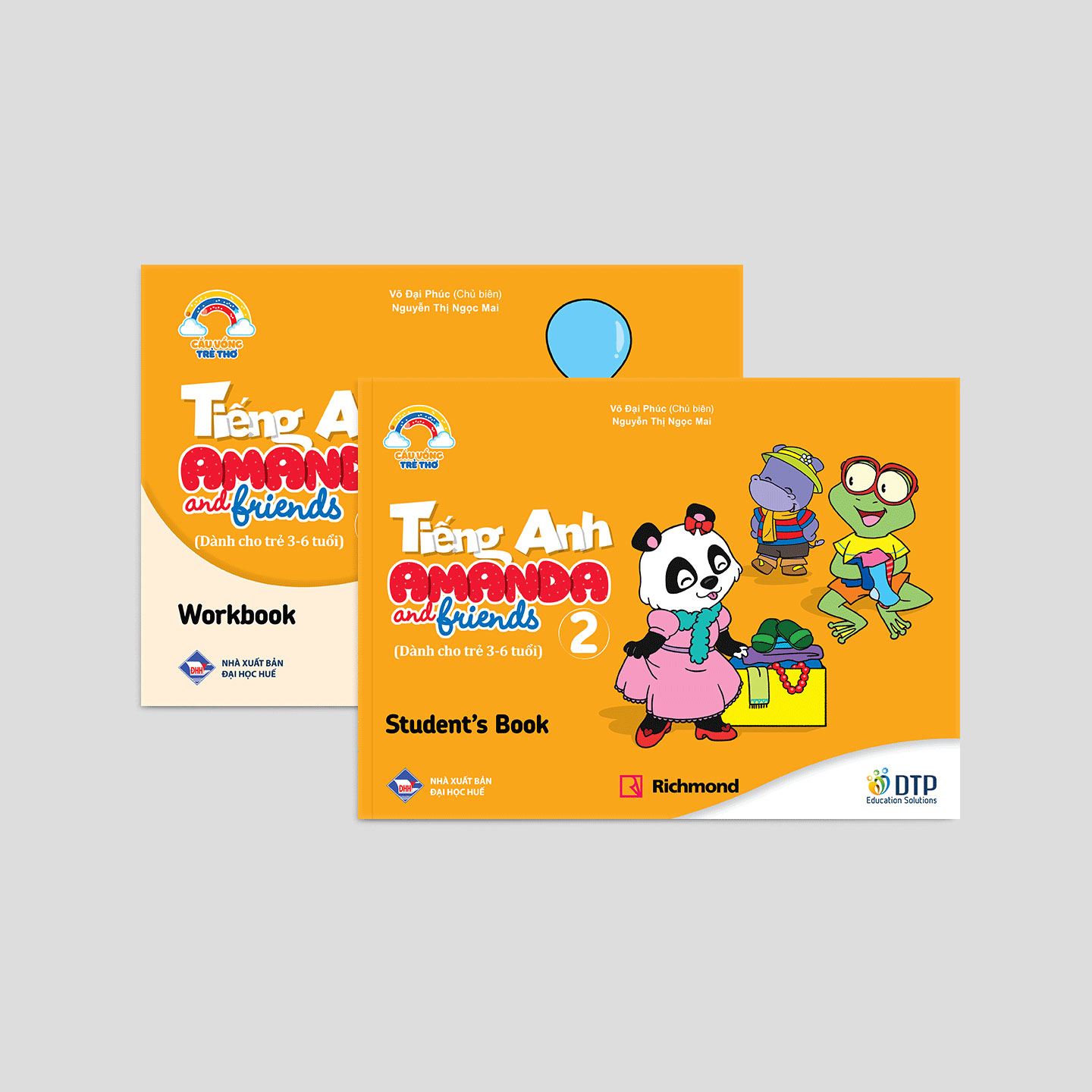 Sách - Dtpbooks - Bộ sản phẩm Tiếng Anh Amanda and Friends 2 - Student's book & Workbook