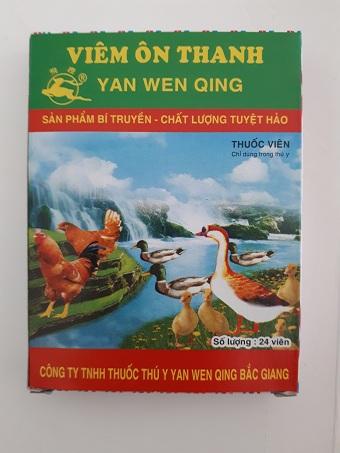 10 hộp Viêm Ôn Thanh cho gà đá