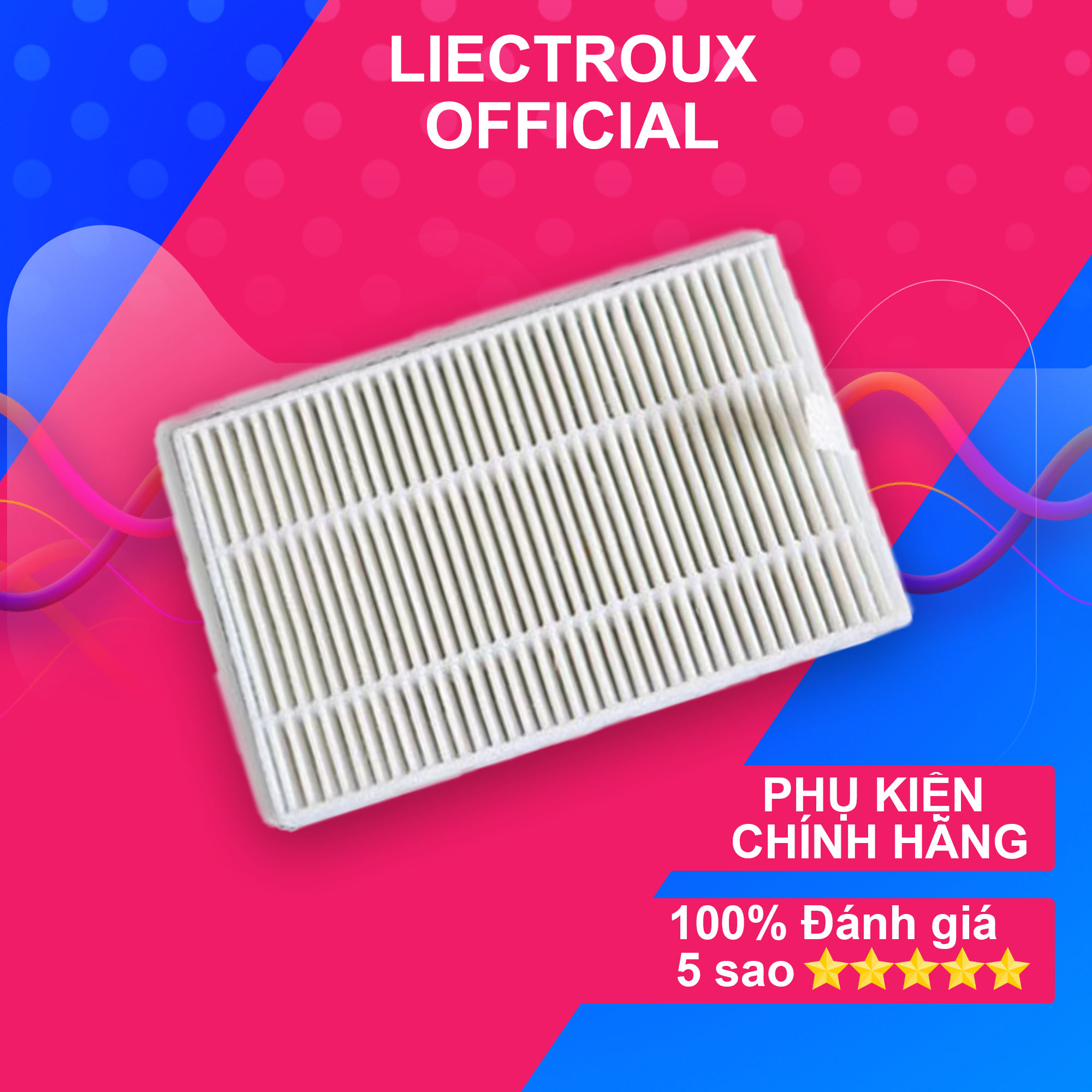 Liectroux C30B Tấm màng lọc bụi HEPA Robot máy hút bụi C30B XR500 V33 AR88 F5pro - Phụ kiện robot hút bụi Liectroux