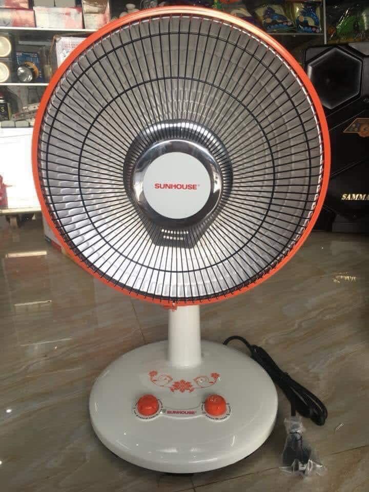 Quạt sưởi Halogen SUNHOUSE SHD7005. Đảm bảo hàng chuẩn, chính hãng, mới tinh, nguyên đai, nguyên kiện, bảo hành chính hãng toàn quốc