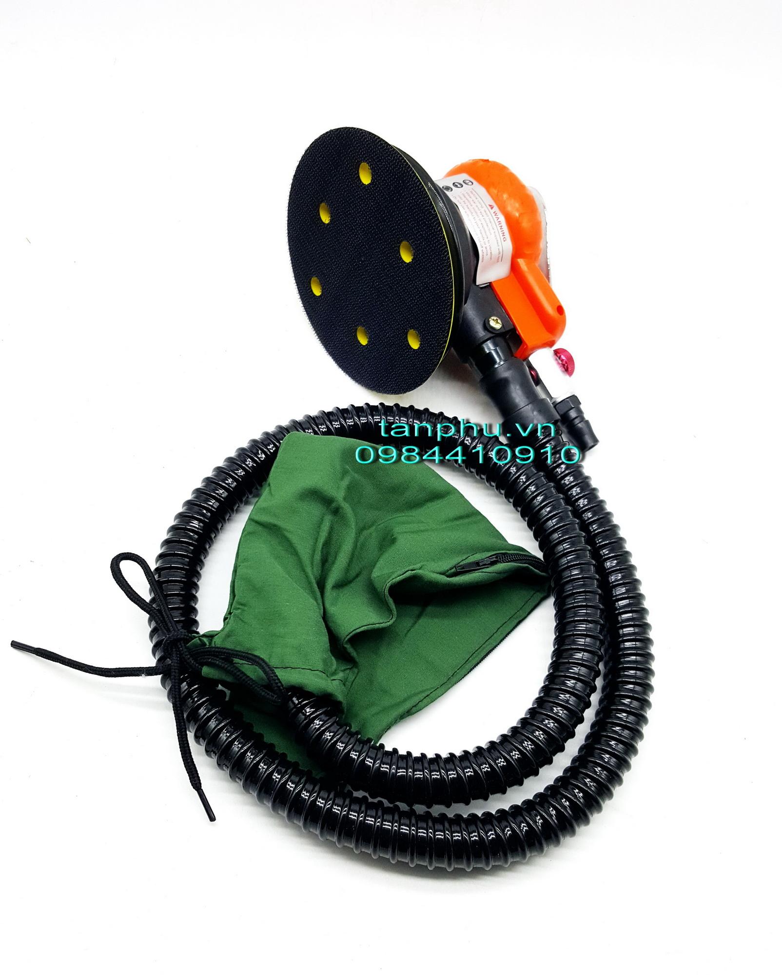 Máy chà nhám có ống hút bụi -yunica 8402 tròn