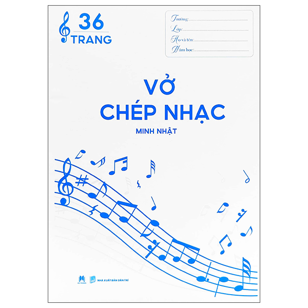  Sách Fahasa - Vở Chép Nhạc 36 Trang 