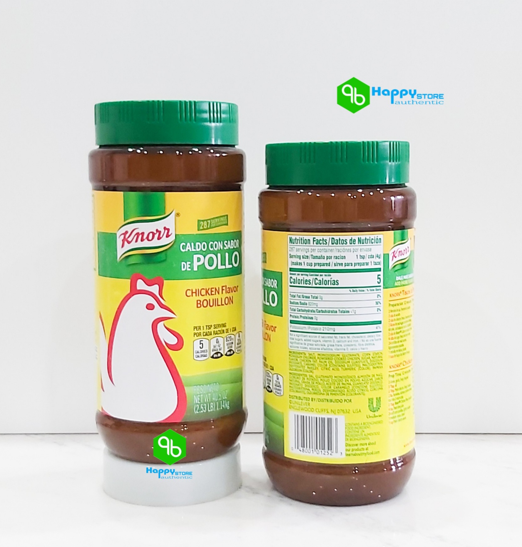 Mẫu mới - bột nêm knorr gà của mỹ knorr chicken flavor bouillon 1.14kg usa