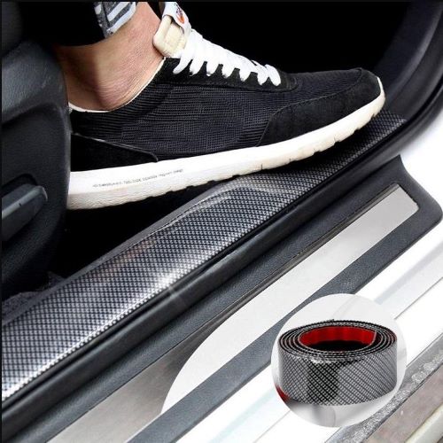 [HCM]NẸP CARBON CHỐNG XƯỚC BẬC LÊN XUỐNG CỬA XE Ô TÔ [BẢN 10CM X 2.5M]