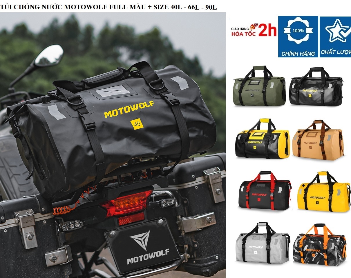 Túi chống nước MOTOWOLF 07MDL0717 - túi chống thấm nước tuyệt đối- full màu- full size