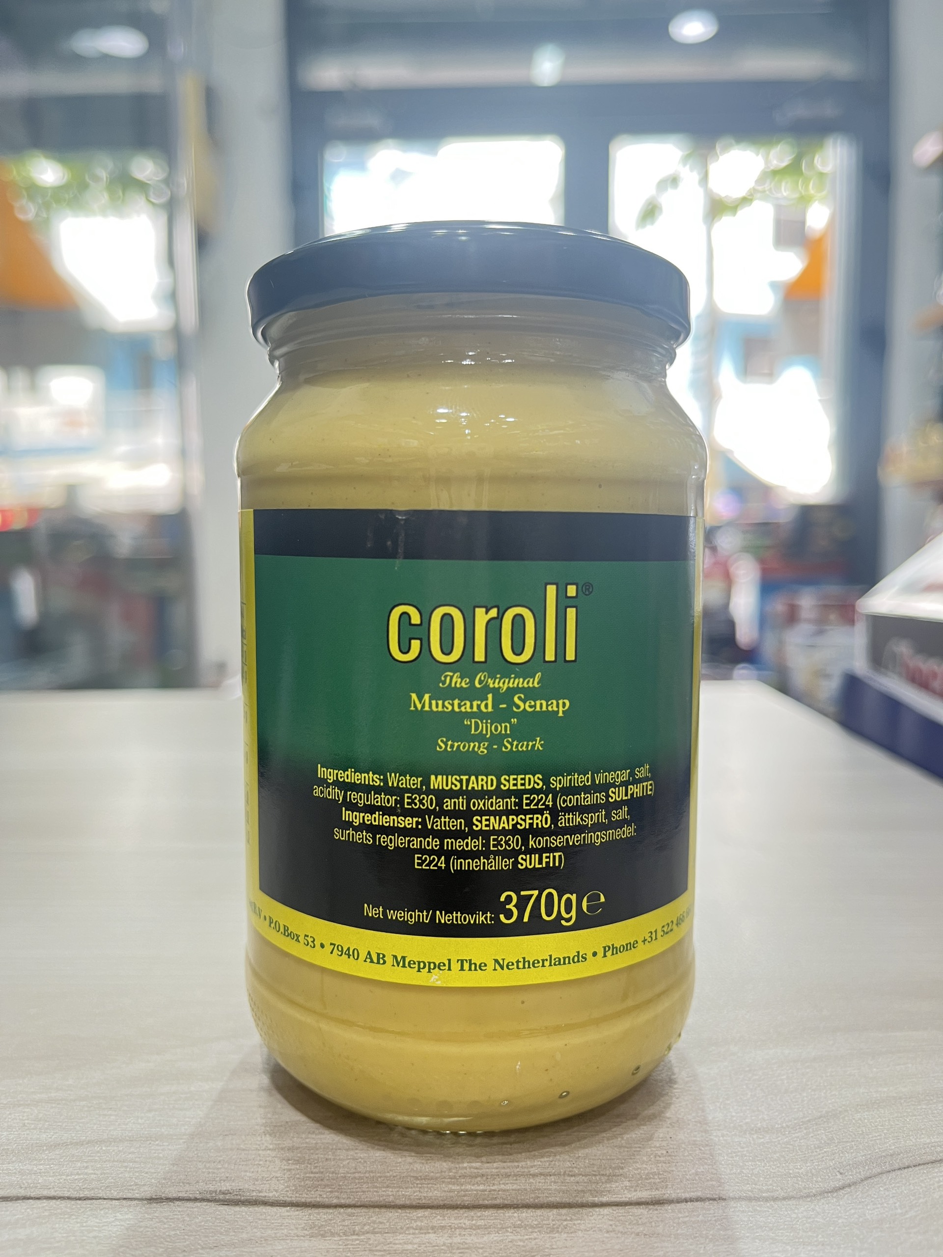 Date 07/27 Mù tạt vàng Dijon Coroli 370g - Dijon Mustard Coroli