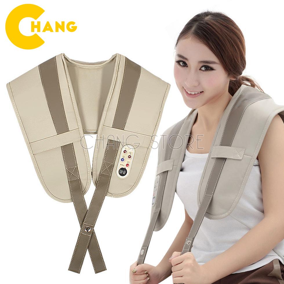 Đai massage đấm lưng, vai, cổ, gáy neck w-808 cao cấp