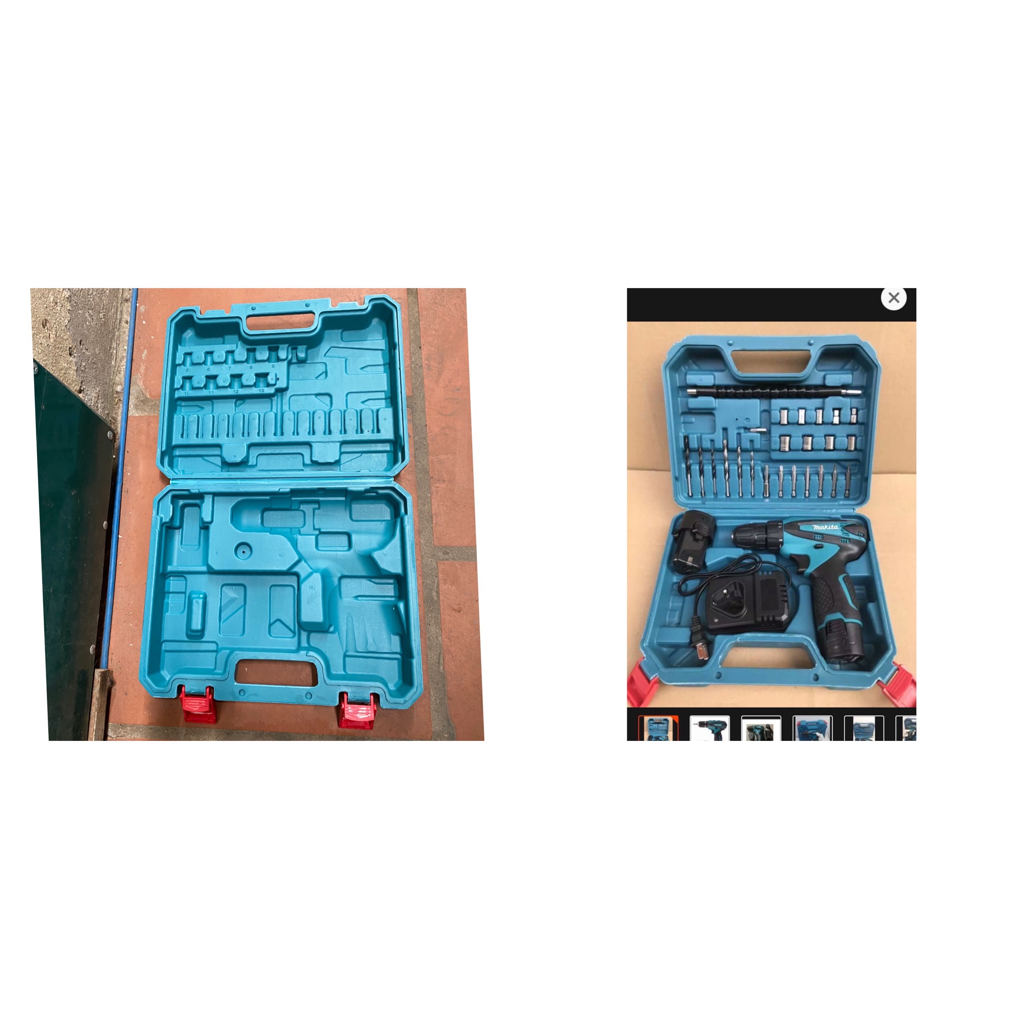 Hộp ĐỰNG Máy khoan pin - HỘP ĐỰNG MÁY KHOAN đựng phụ kiện