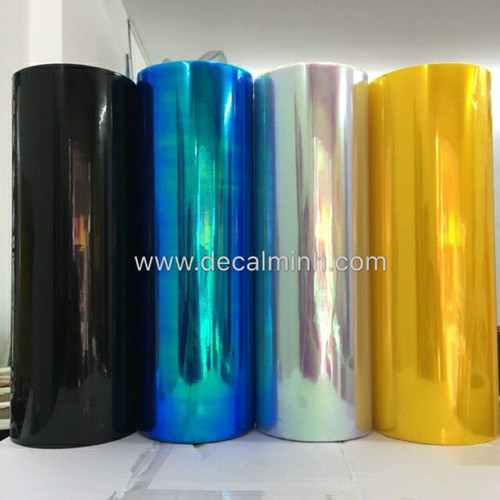 Decal tấm phim dẻo dán đèn pha xe ô tô xe máy cao cấp - size 30cm x 1 mét