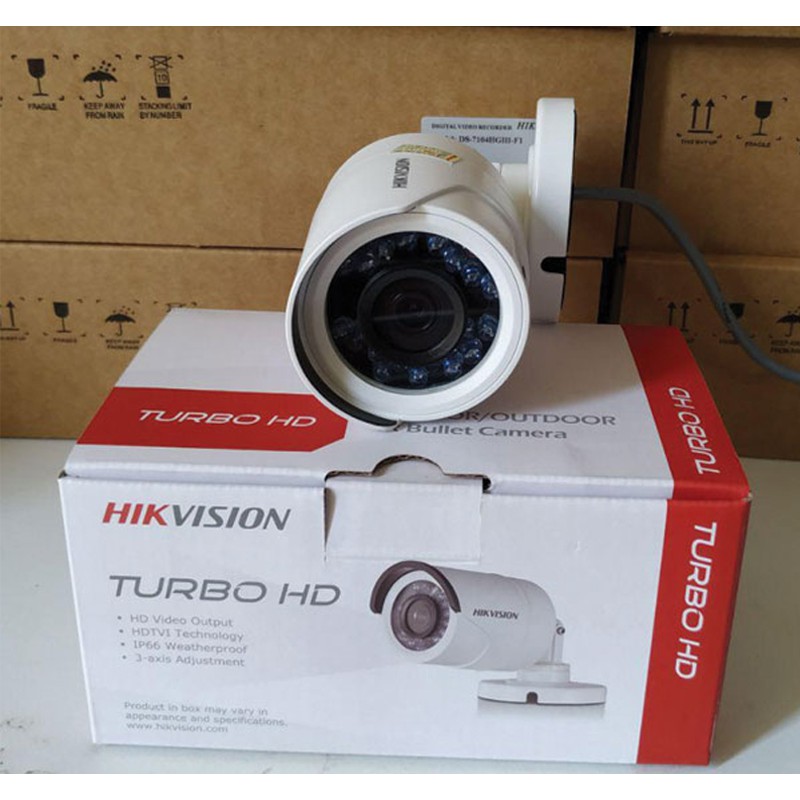 Camera Hikvision 2.0Mb Full HD  Chạy với đầu ghi hình hikvision và các hãng