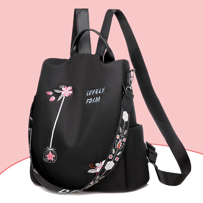 Balo thời trang nữ thời trang thêu hoa dễ thương Lovelyhouse FDIM25