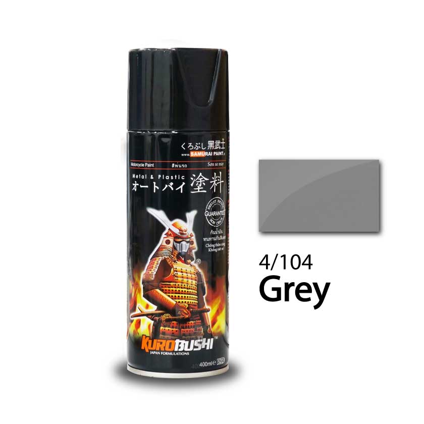 Sơn xịt xe máy Samurai màu xám xi măng 104