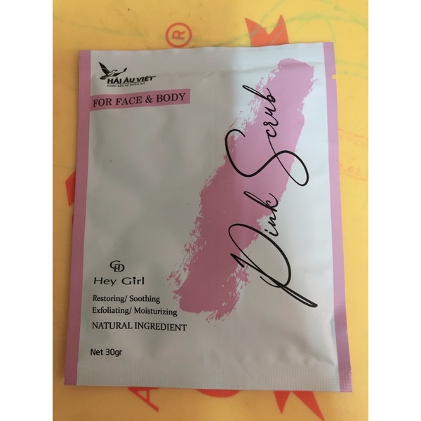 🍁Dùng thử🍁Gel tẩy tế bào chết pink hải âu việt