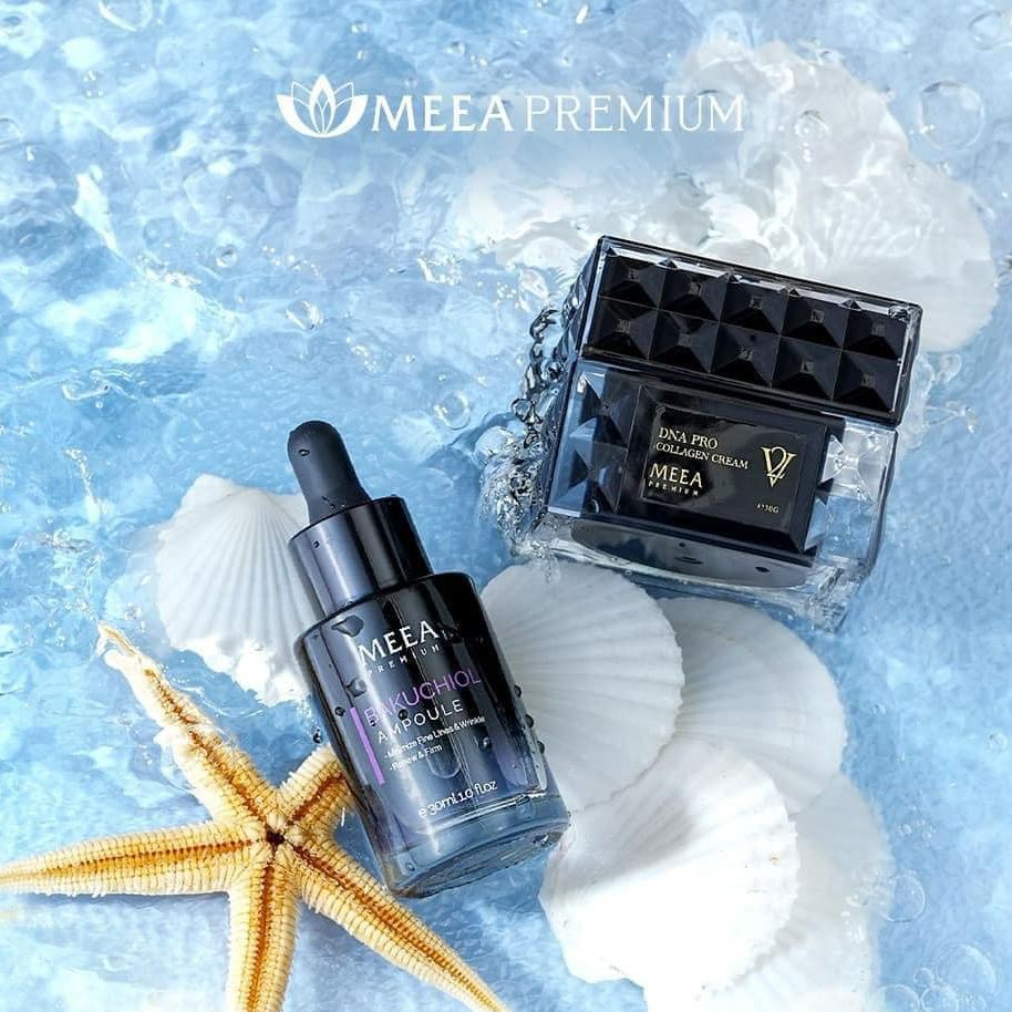 Combo kem face ca hồi dna pro collagen v2 + serum tinh chất cá hồi v2 meea
