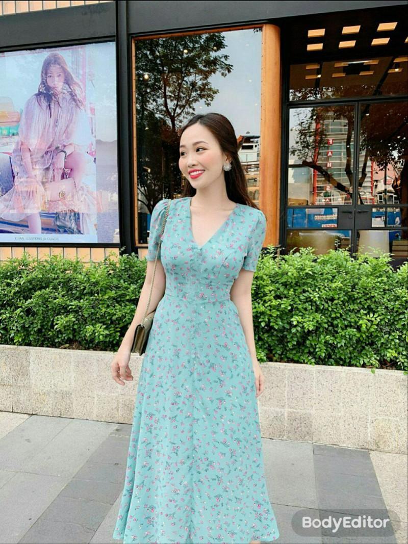 Đầm hoa nhí siêu xinh