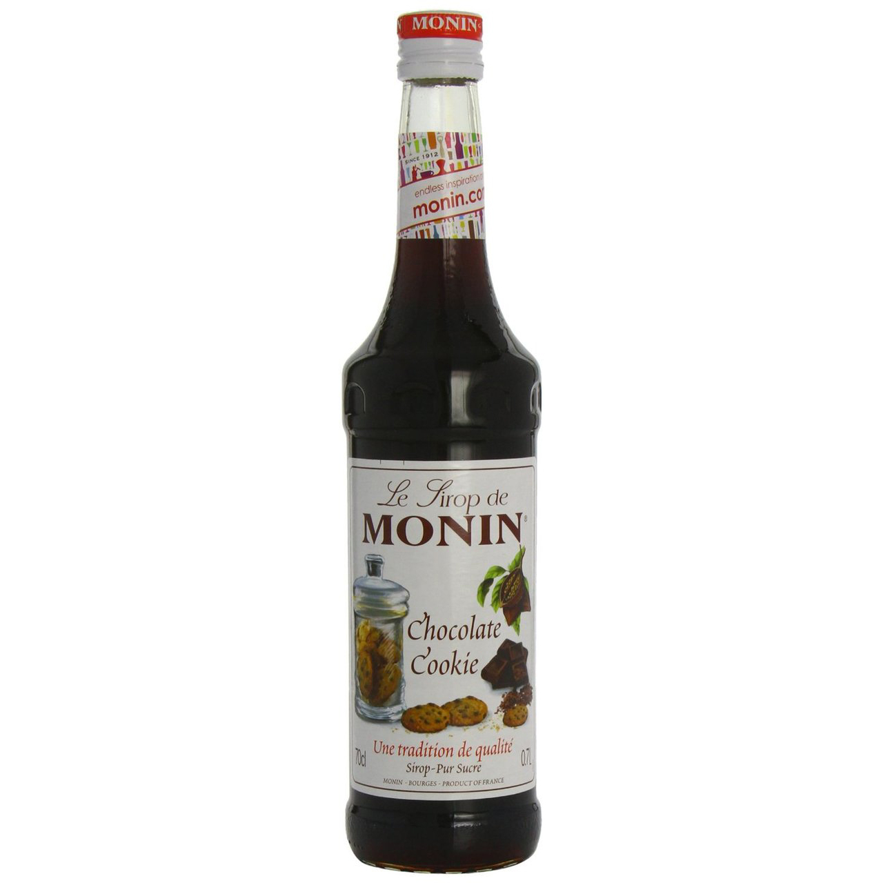 Siro monin chocolate cookie 700ml được tạo nên từ đường mía nguyên chất và những nguyên liệu thiên nhiên nhất nên bạn có thể hoàn toàn yên tâm về chất lượng