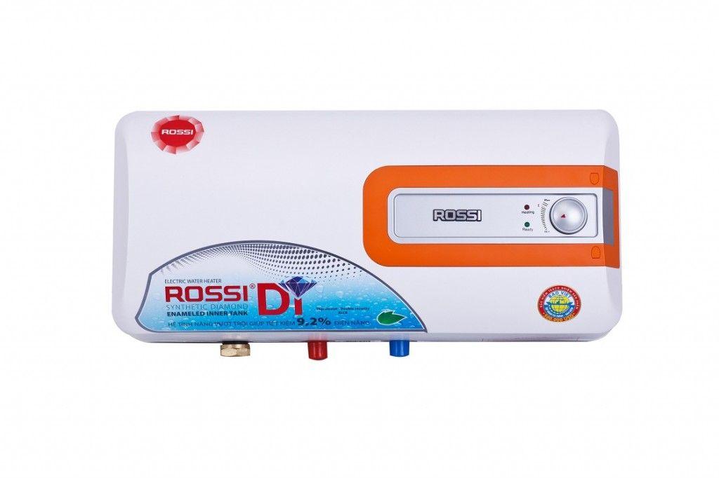 Bình nước nóng Kim Cương Rossi R20DI - Dung tích 20 lít, tiết kiệm điện, cầu dao chống giựt, an toàn cho người sử dụng, thiết bị ổn định nhiệt