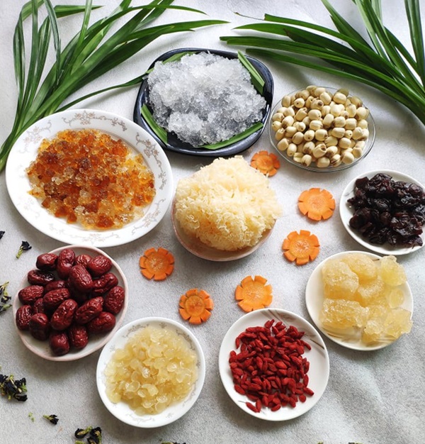 Chè dưỡng nhan Set dùng thử nấu được 5-7 chén