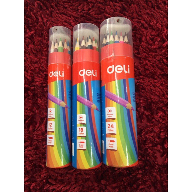 Bút chì mầu deli - khách sỉ ib