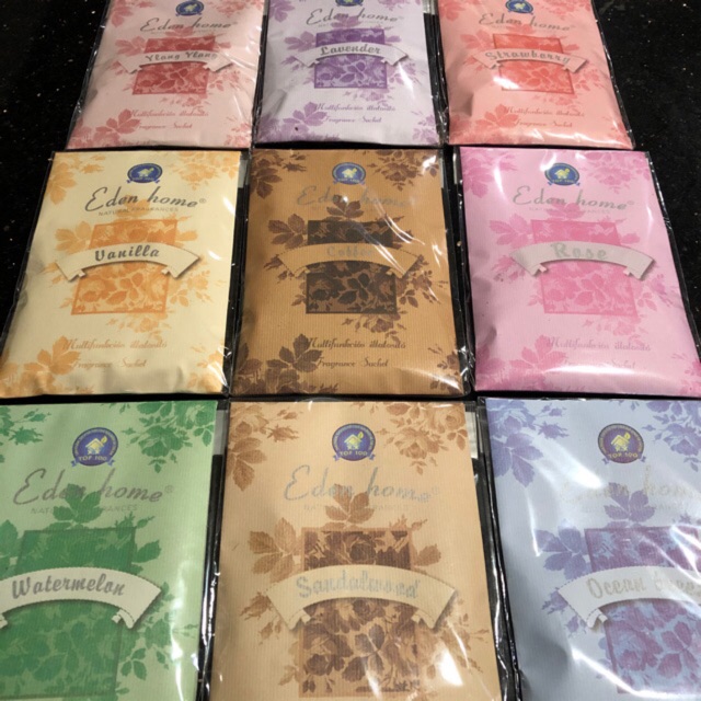 Túi thơm Eden Home 20g/ túi thơm treo tủ phòng/ thơm phòng hương gỗ