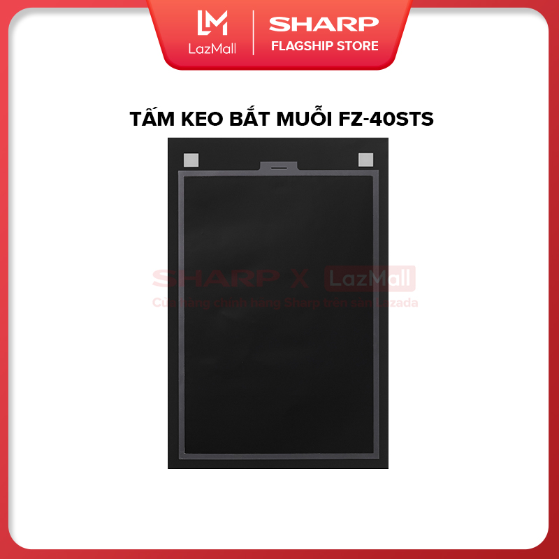 Fz-40sts - tấm keo bắt muỗi sharp dành cho máy fp-fm40e-b - hàng chính hãng