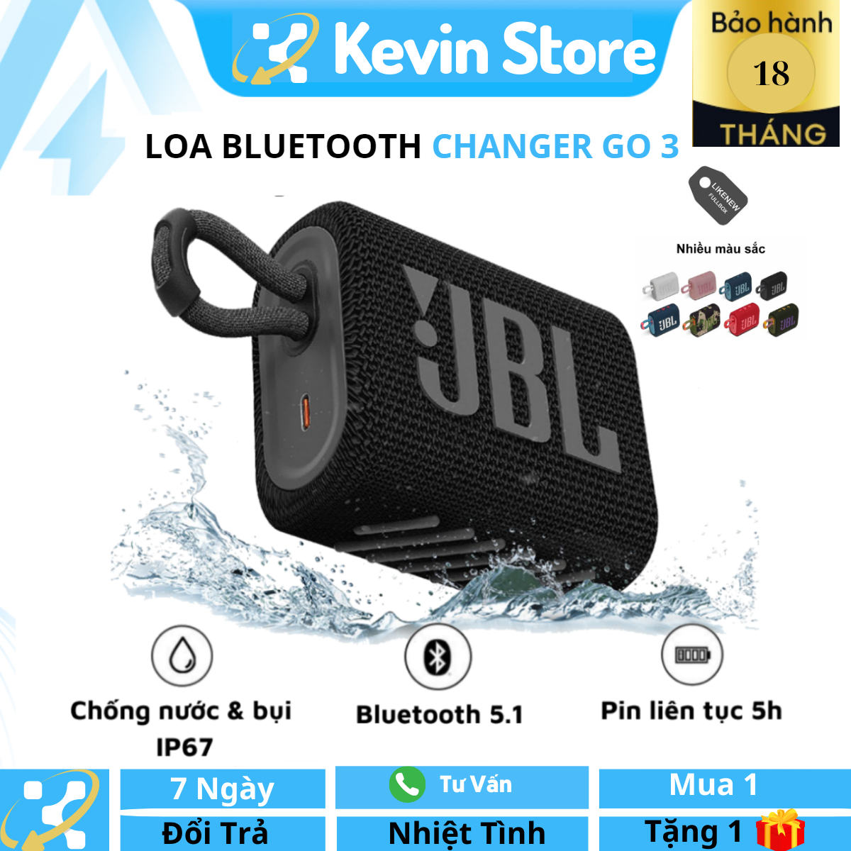 Loa bluetooth di động.loa bluetooth jbl go 3.loa bluetooh mini loa nghe nhạc công suất lớn 4,2w loa nghe nhạc bluetooth bass mạnh, hệ thống bluetooth 5.1, kháng nước và bụi ip67