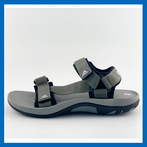 Giày Sandal Nam Quai Ngang ADIDAS ( Đen Xám)