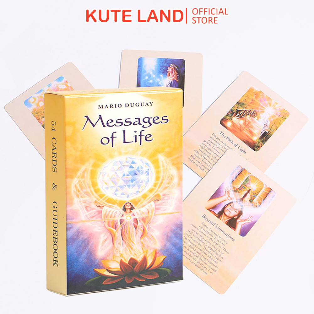 Bài oracle message of life oracle 54 lá tặng đá thanh tẩy