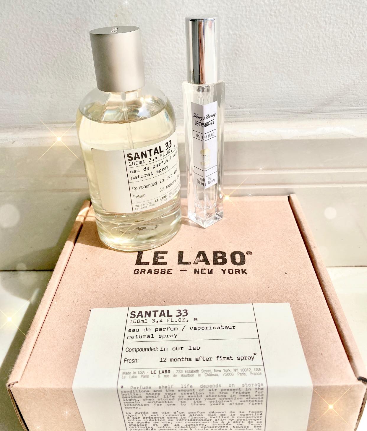 Nước hoa uniex le labo santal 33
