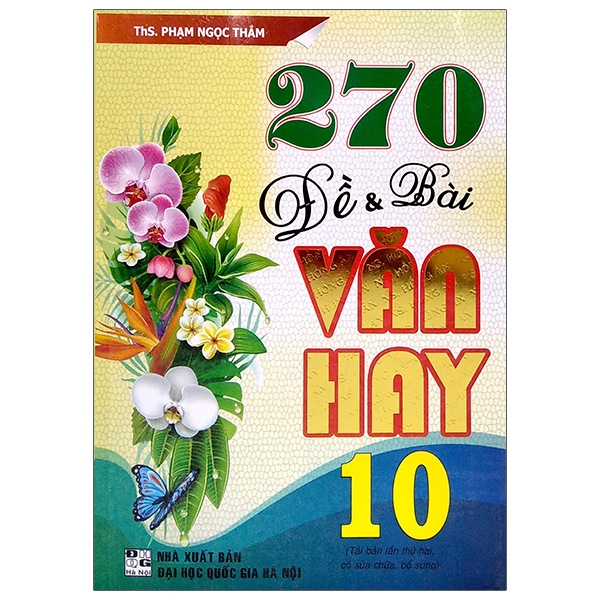 Fahasa - 270 đề và bài văn hay lớp 10