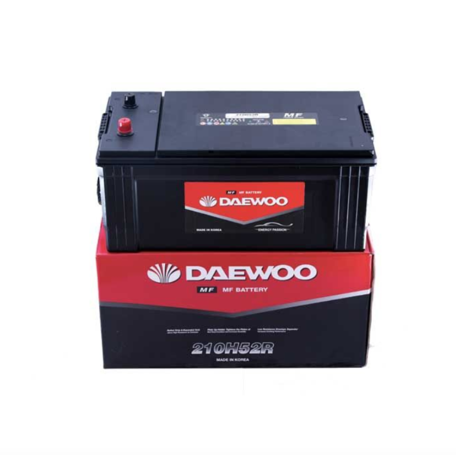 Daewoo 210H52R 12V 200Ah Battery Giá 6,900,000 Đồng*Miễn phí vận chuyển