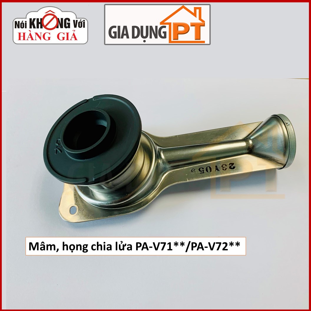 Mâm, họng chia lửa bếp pa-v71es/ pa-v71eb/ pa-v71eg/ pa-v71er/ pa-v71sb/ pa-v72es/ pa-v72eb/ pa-v72eg/ pa-v72er/ pa-v72s