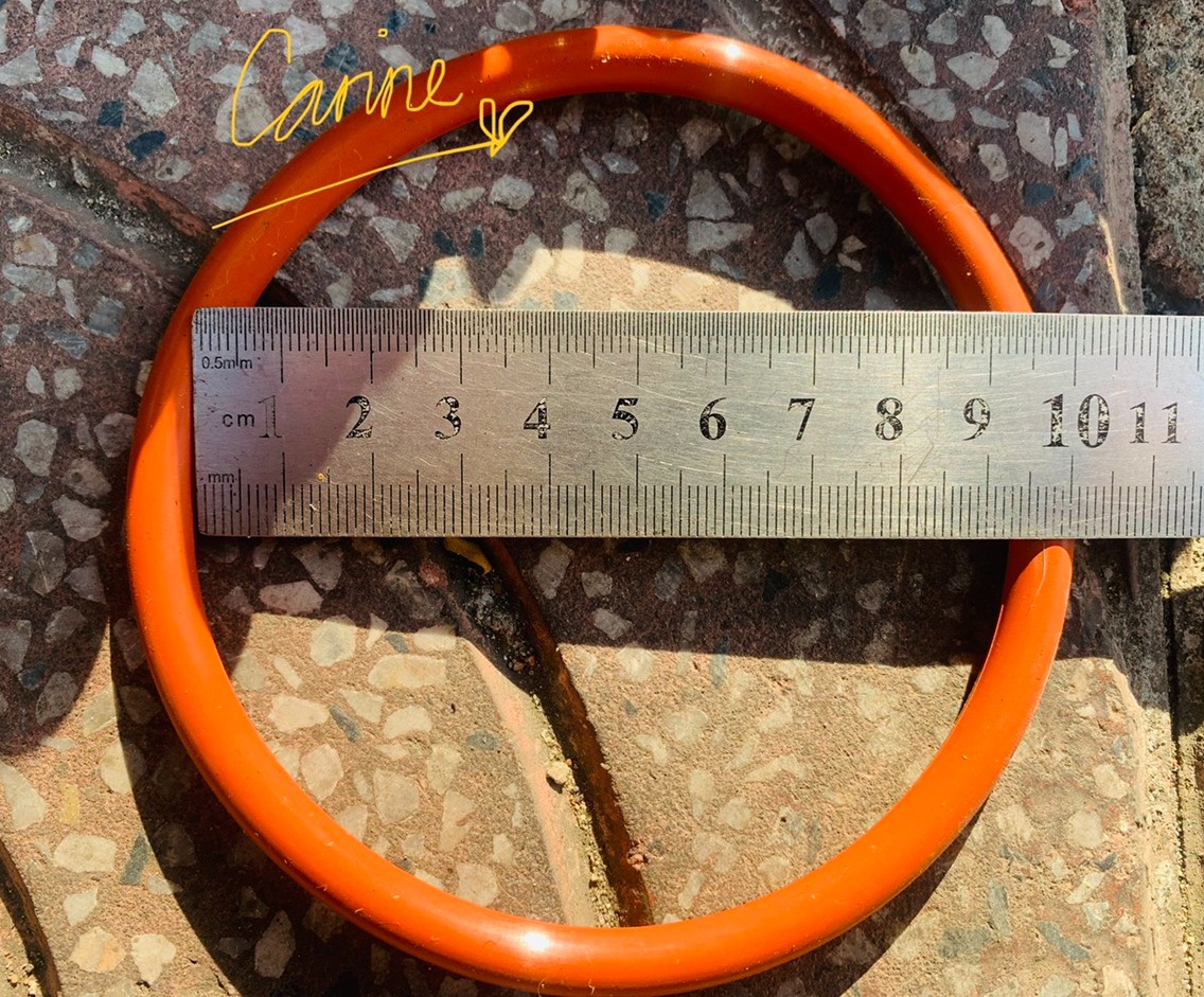 Ron cao su dày 7 lỗ 95 (mm) - 25k 1 sợi / Gioăng cao su / Vòng đệm cao su / Oring cao su / Sin cao su / Sin làm kín