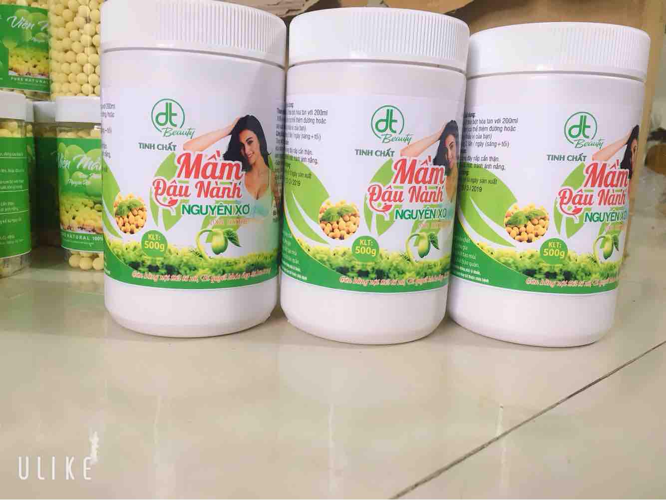 3 HŨ TINH CHẤT MẦM ĐẬU NÀNH NGUYÊN SƠ CÓ TEM ĐẢM BẢO HÀNG XƯỞNG NHÀ LÀM GIỮ MÃI NÉT XUÂN