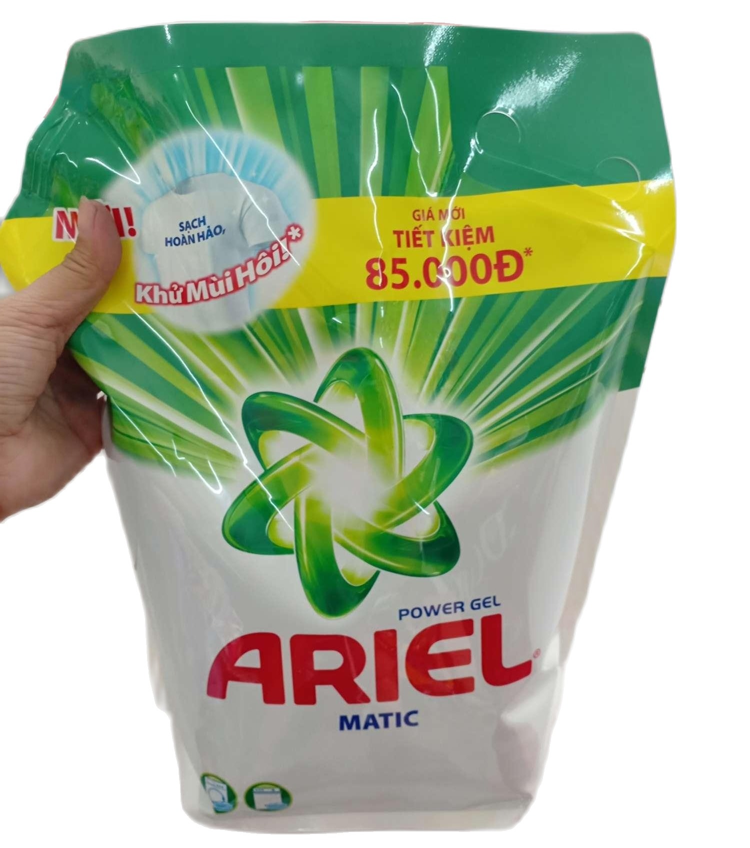 [HCM]HCM. nước giặt ariel sạch nhanh 3.6kg