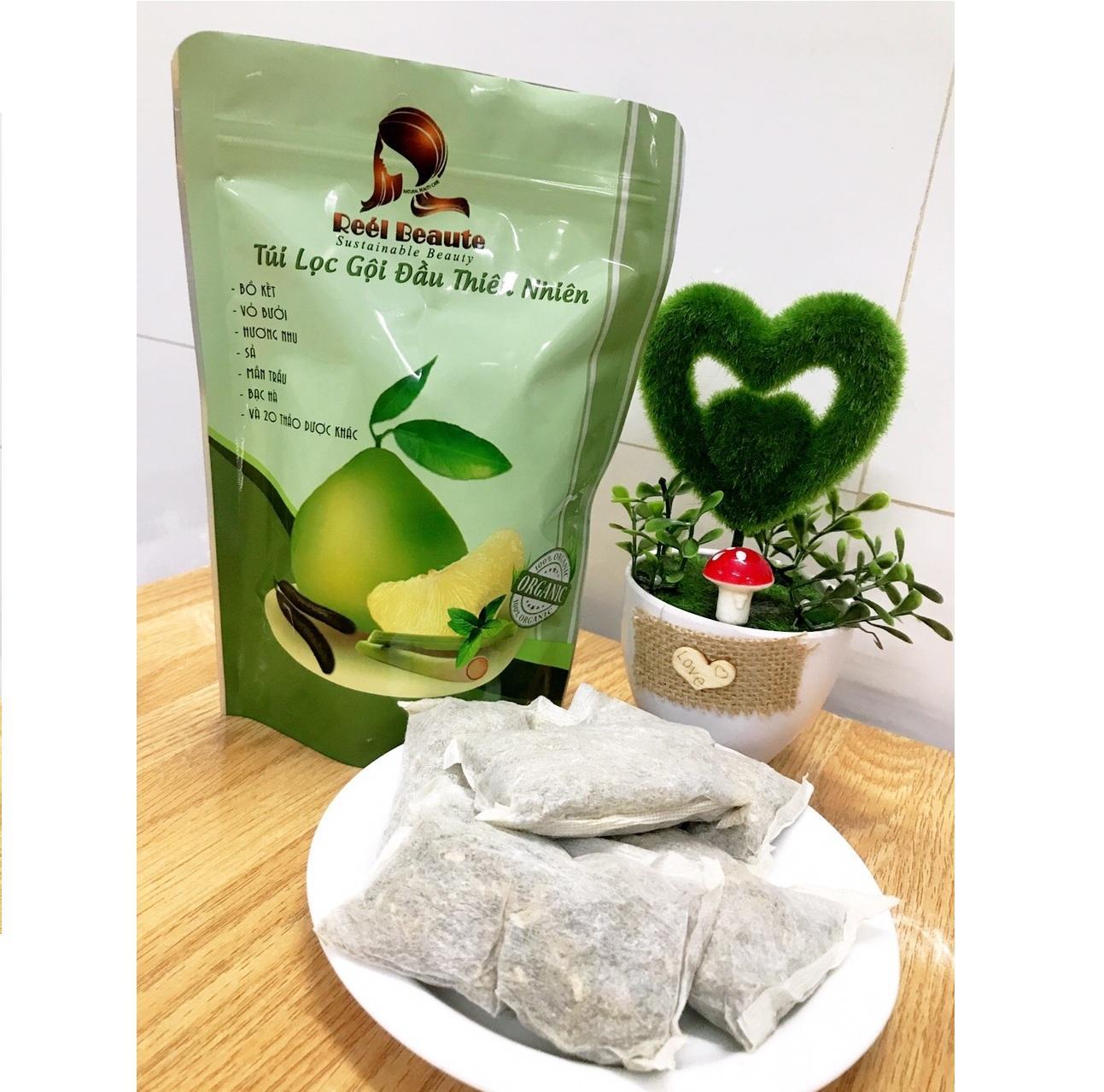Dầu Gội Đầu Túi lọc Trị Rụng Tóc Ngăn Chặn Gầu Chiết Xuất từ Bồ Kết Reel Beaute -Phú Thọ
