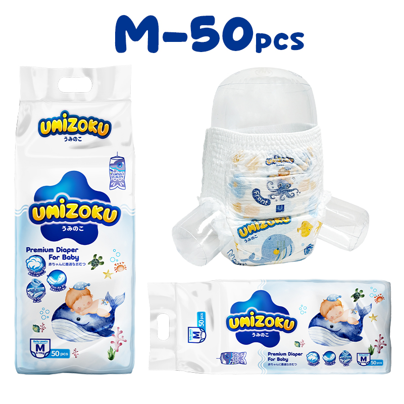 Tã quần UMIOZOKU size lớn M50/L50/XL50/XXL50/XXXL50/XXXXL50 quần tã - 5