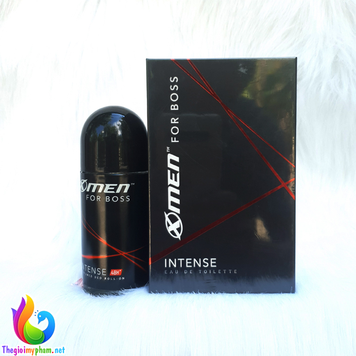 Combo Nước Hoa Nam Xmen For Boss Intense 50ml + Lăn Khử Mùi 50ml