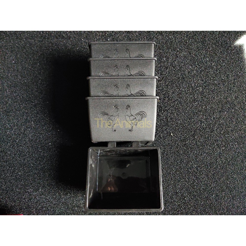 [HCM][Set 5 cái] Máng nhựa đựng thức ăn cho gà nòi gà tre (nhỏ)