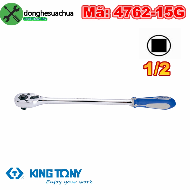 Cần siết tự động 1/2 kingtony 4762-15g dài 375mm