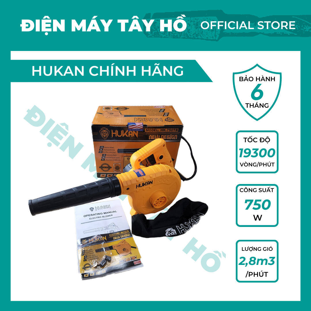Máy thổi bụi hukan 750tb