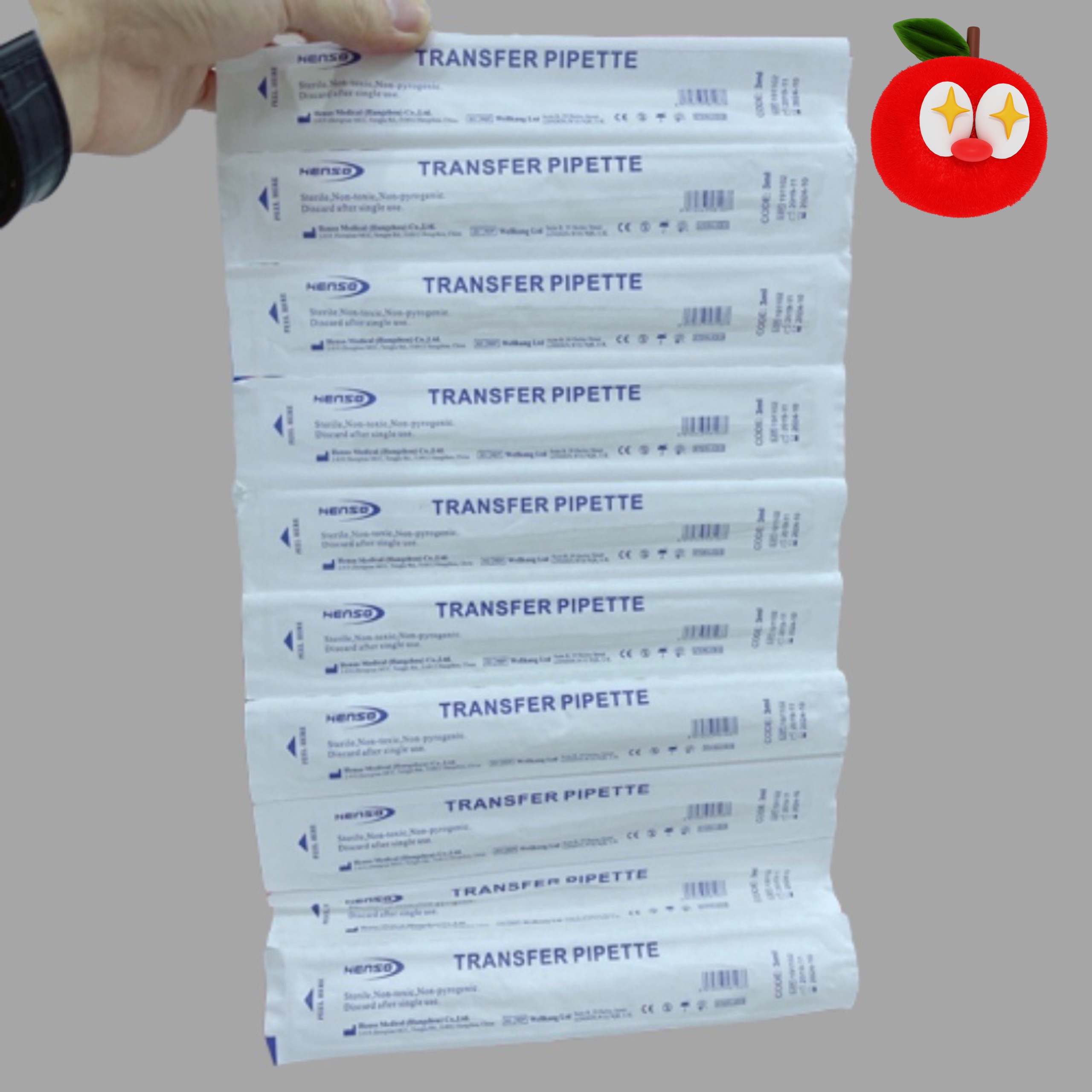 Combo 10 ống uống sữa uống thuốc cho bé siêu tiện lợi dùng một lần