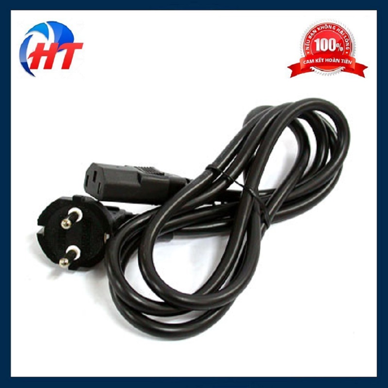 Dây Nguồn Tròn 3 Chấu Xịn Cho Cục Sạc Laptop